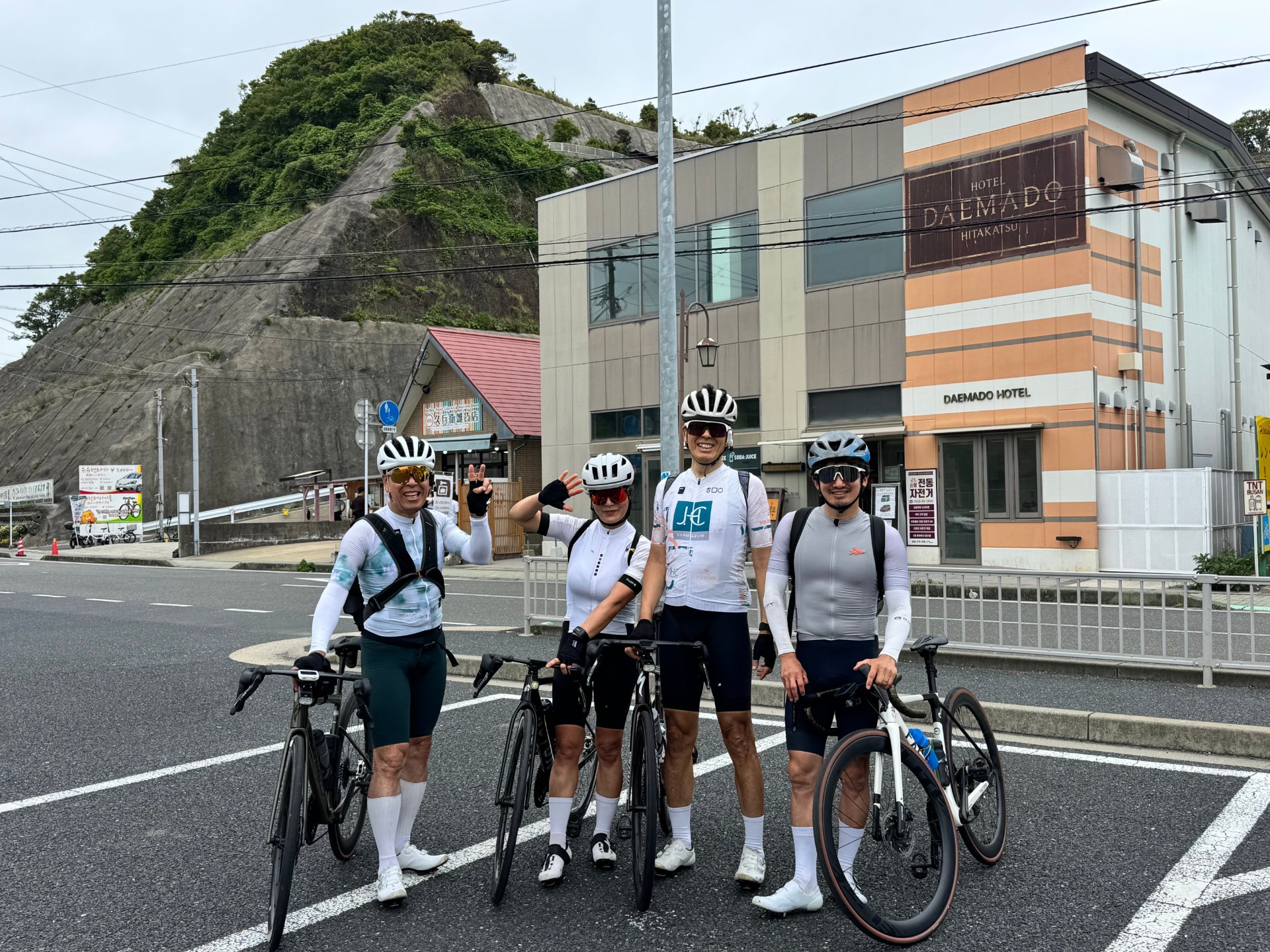 히타카츠에서 마무리한 대마도 라이딩
